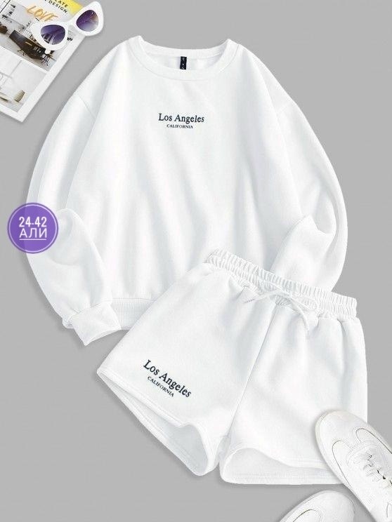 серый свитшот,модные комплекты,свитшот женская,костюм женский,одежда для подростка