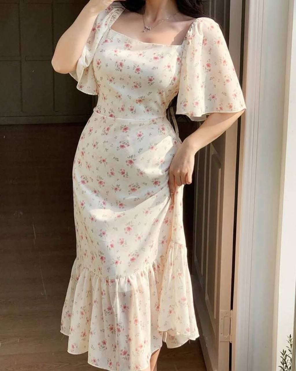 платье стиль,фасон платья,винтажное платье,нежное платье,платья в корейском стиле