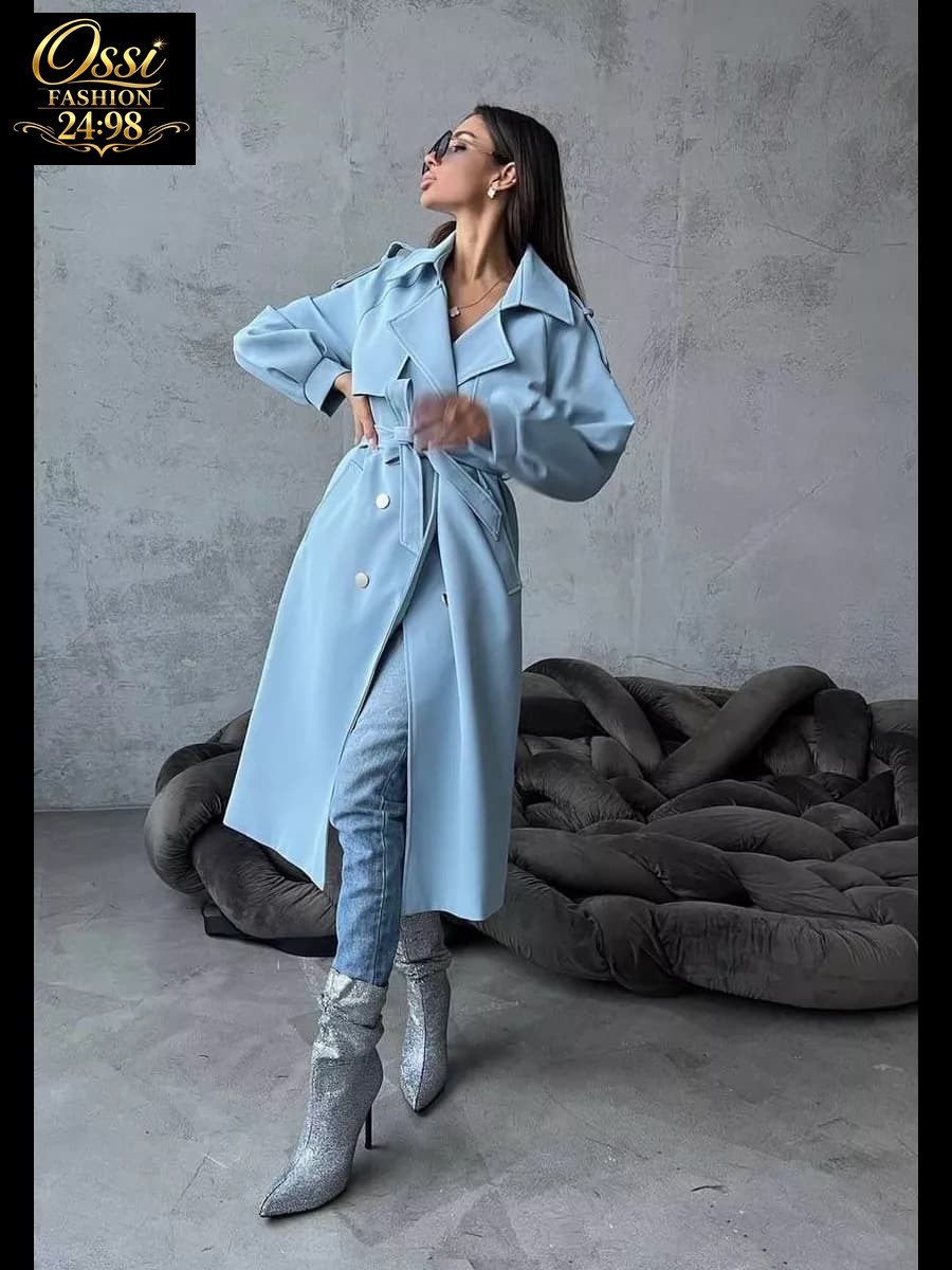 женское пальто,плащ из экокожи,пальто с поясом,тренч пальто,серое пальто