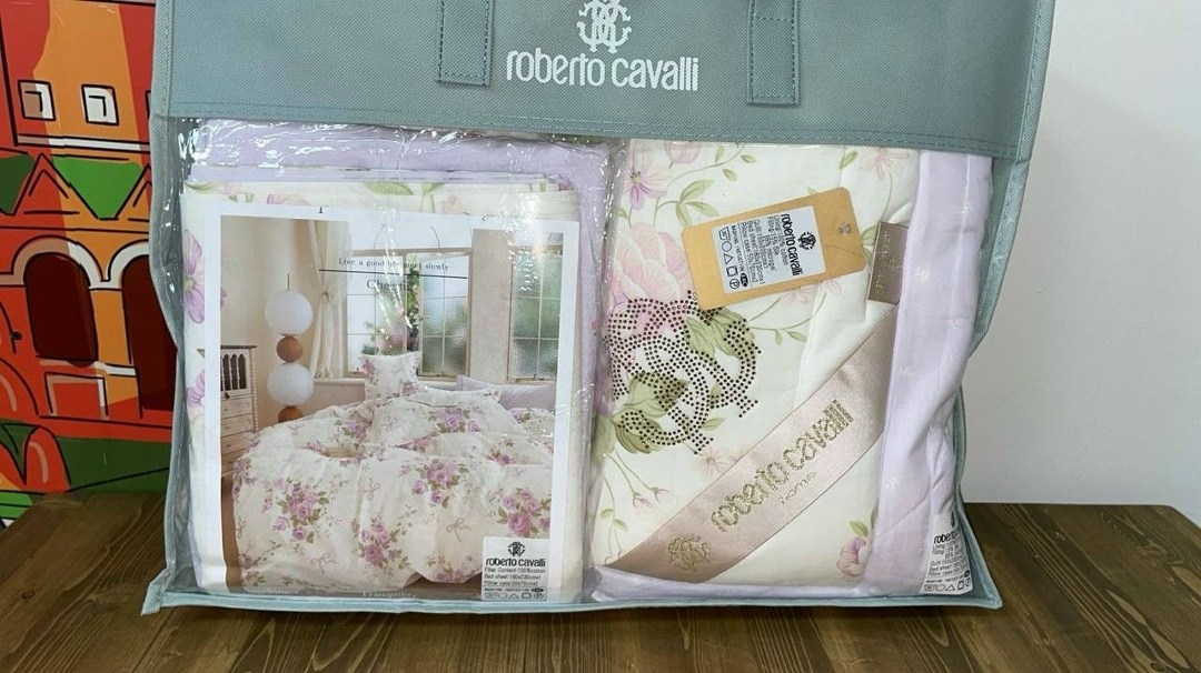 комплект постельного белья roberto cavalli,комплект постельного белья с одеялом roberto,комплект постельного белья с одеялом santfair,комплект постельного белья с одеялом,постельное белье roberto cava