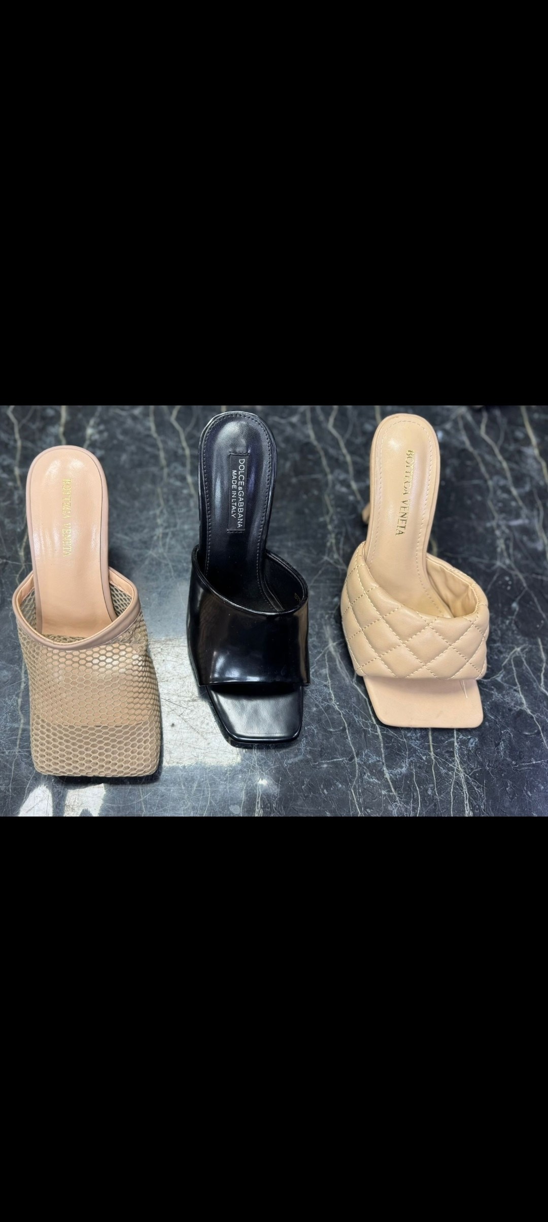 ,шлепки боттега венета на каблуке,босоножки bottega veneta,модные шлепанцы,женские шлепанцы