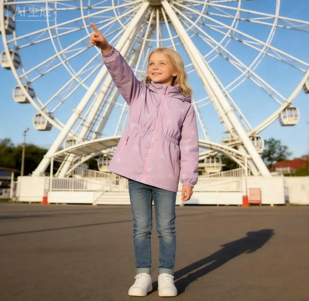 куртка демисезонная для девочек,плащ для девочек,ветровка для девочек,демисезонная куртка,плащ пеликан gzrm4268
