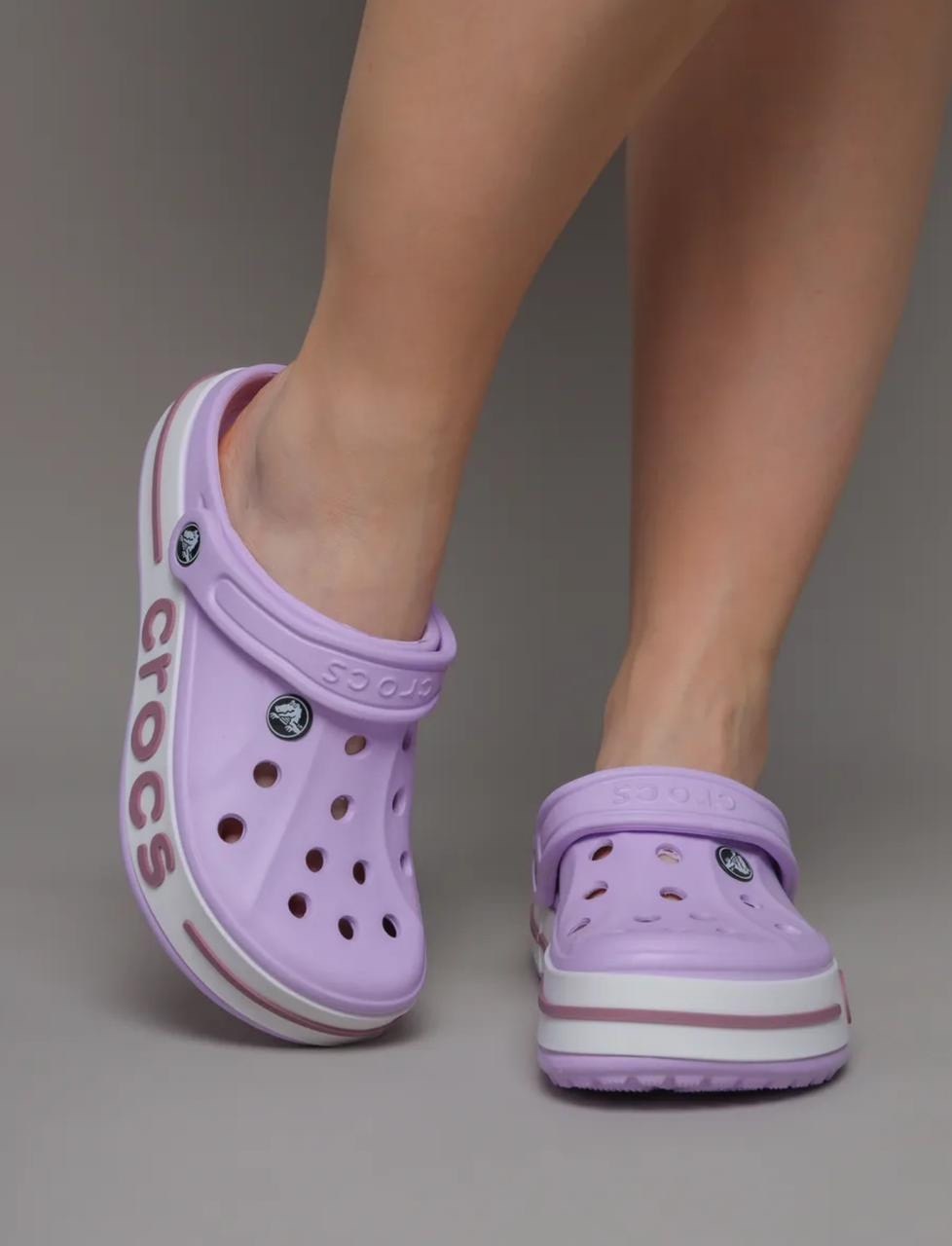 сабо crocs,,женские кроксы,крокс,crocs сандалии для взрослых crocband clog лаванда