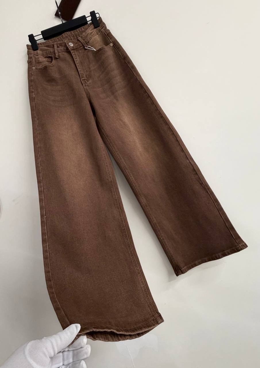 коричневые джинсы,джинсы широкие,коричневые джинсы женские,джинсы детские gloria jeans gjn027583 темно-коричневый,джинсы женские