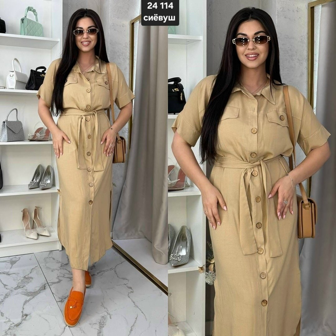 повседневные платья,платья,платье лен,женские длинные платья,платье рубашка миди