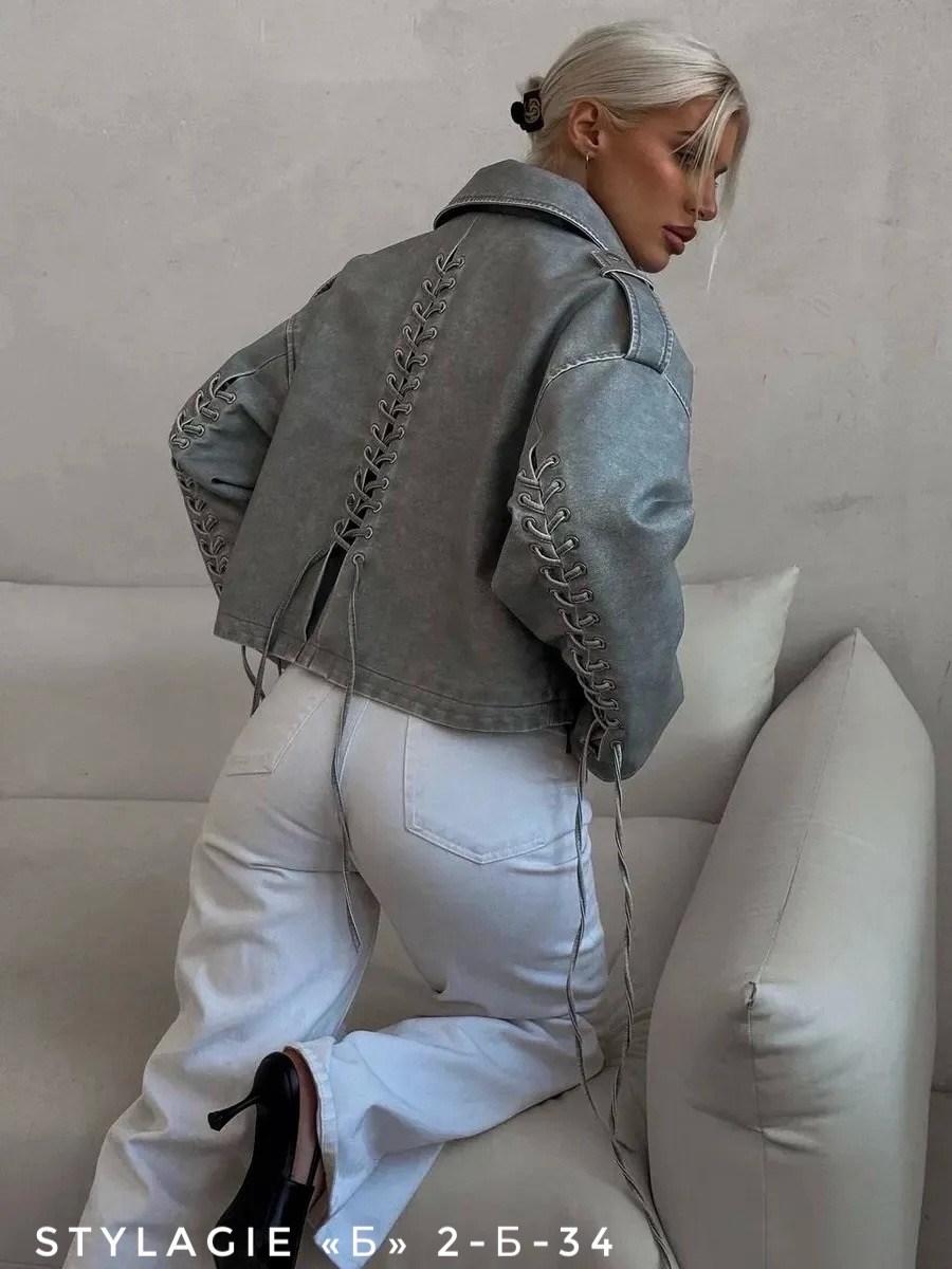 косуха куртка кожаная оверсайз chauzi,кожаная куртка,косуха кожаная куртка оверсайз,куртка косуха,куртка косуха женская
