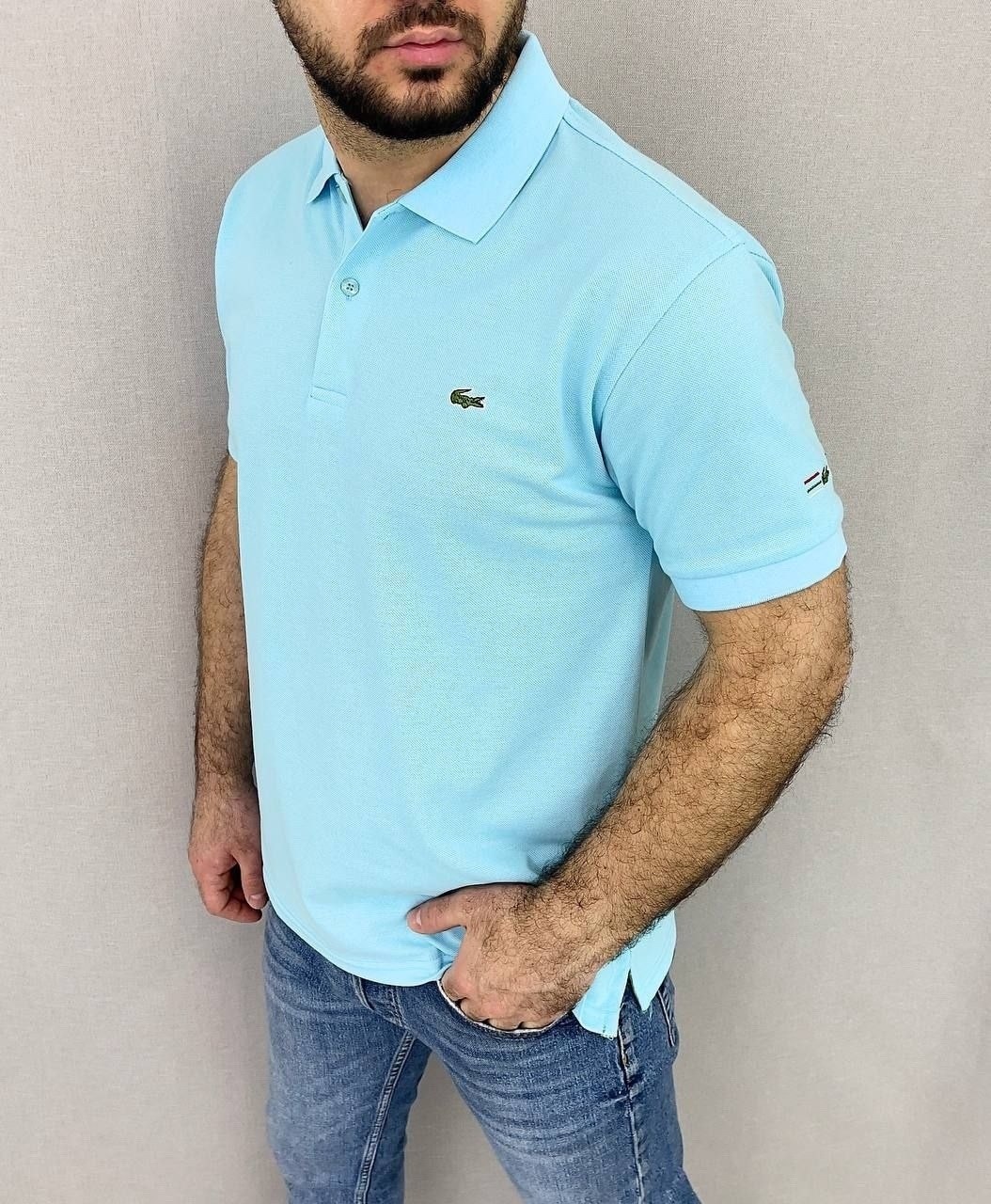 поло с коротким рукавом мужское,мужская футболка поло,оранжевая поло лакосте,поль лакосте,мужская мода