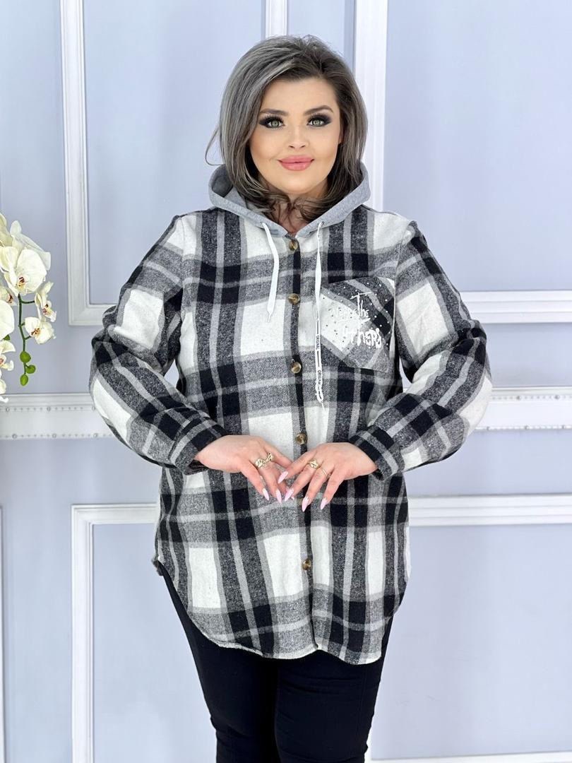 рубашка теплая в клетку удлиненная,рубашка теплая в клетку,рубашка женская теплая большого размера в клетку,кофта в клетку,рубашка oversize в клетку