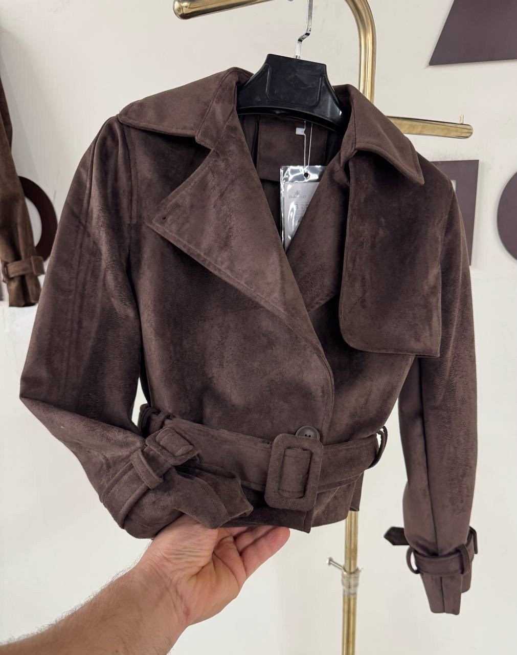 косуха кожаная куртка оверсайз saint shine,куртка косуха замшевая коричневая с поясом tadari,замшевая куртка,куртка женская замшевая,куртка косуха женская оверсайз с поясом коричневая