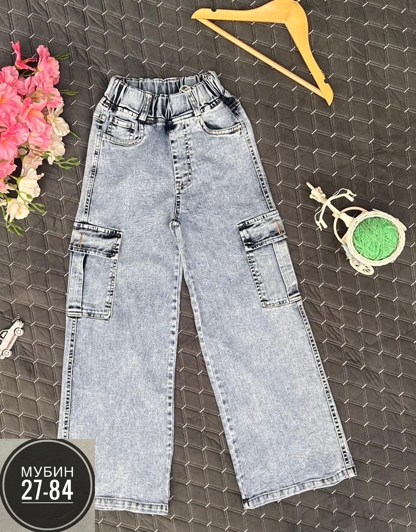 джинсы карго для девочки,джинсы детские,штаны джинсы,джинсы карго,джинсы модные
