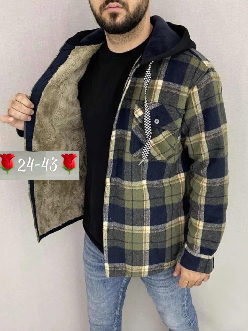рубашка на меху с капюшоном,рубашка утепленная на меху зимняя в клетку,куртка для мужчин на флисе в клетку,рубашка с капюшоном,рубашка теплая на флисе