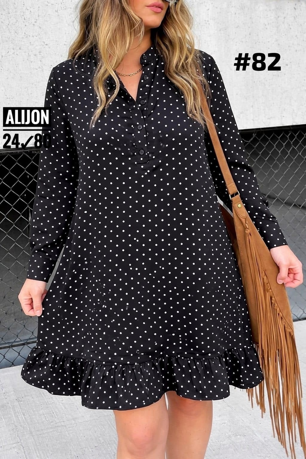 женское платье,платье,платья в горошек,свободное платье,стильное платье