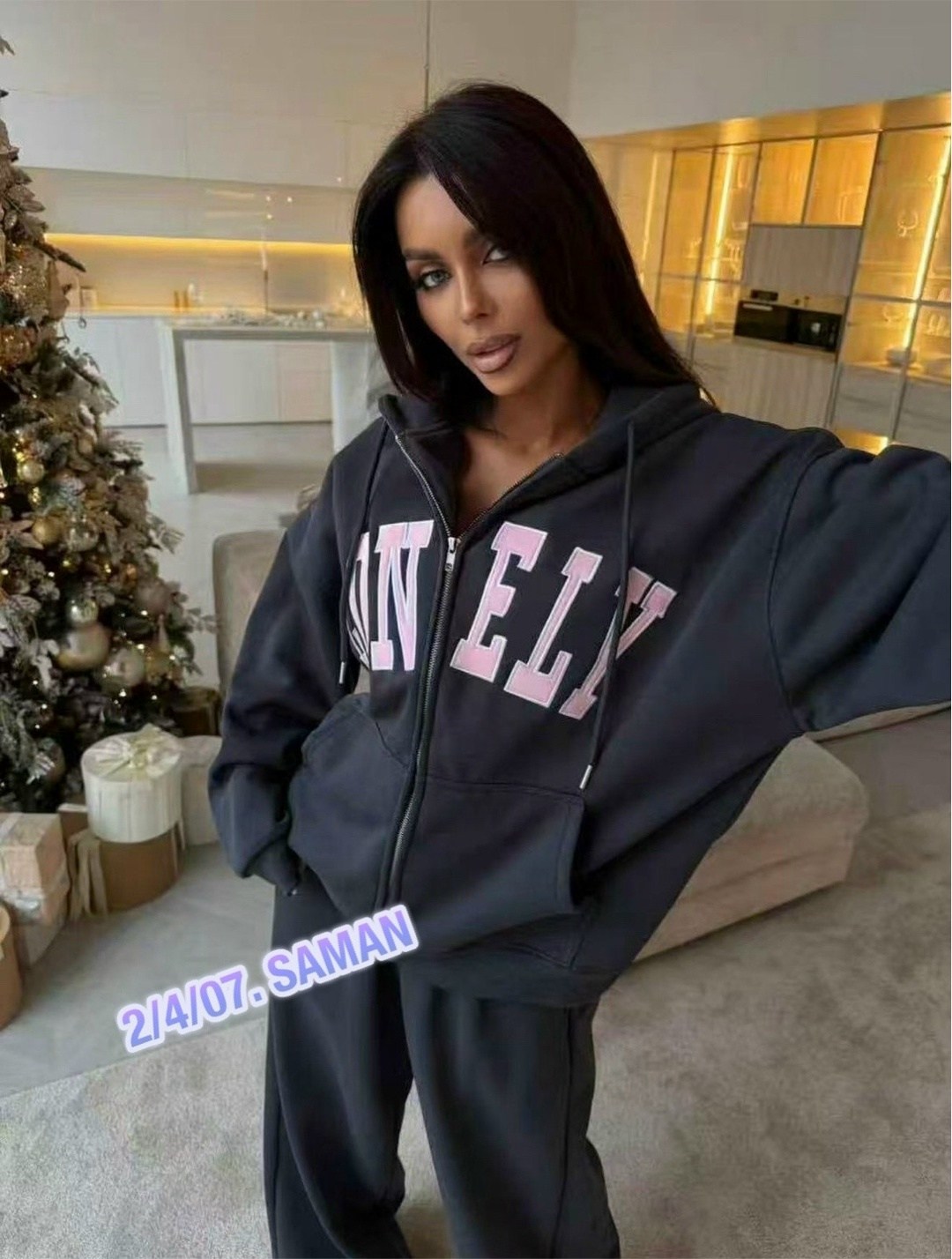 cпортивный костюм женский на флисе,костюм женский спортивный,женский костюм,костюм спортивный оверсайз со штанами палаццо и зип худи micca,костюм спортивный оверсайз со штанами палаццо и зип худи micc