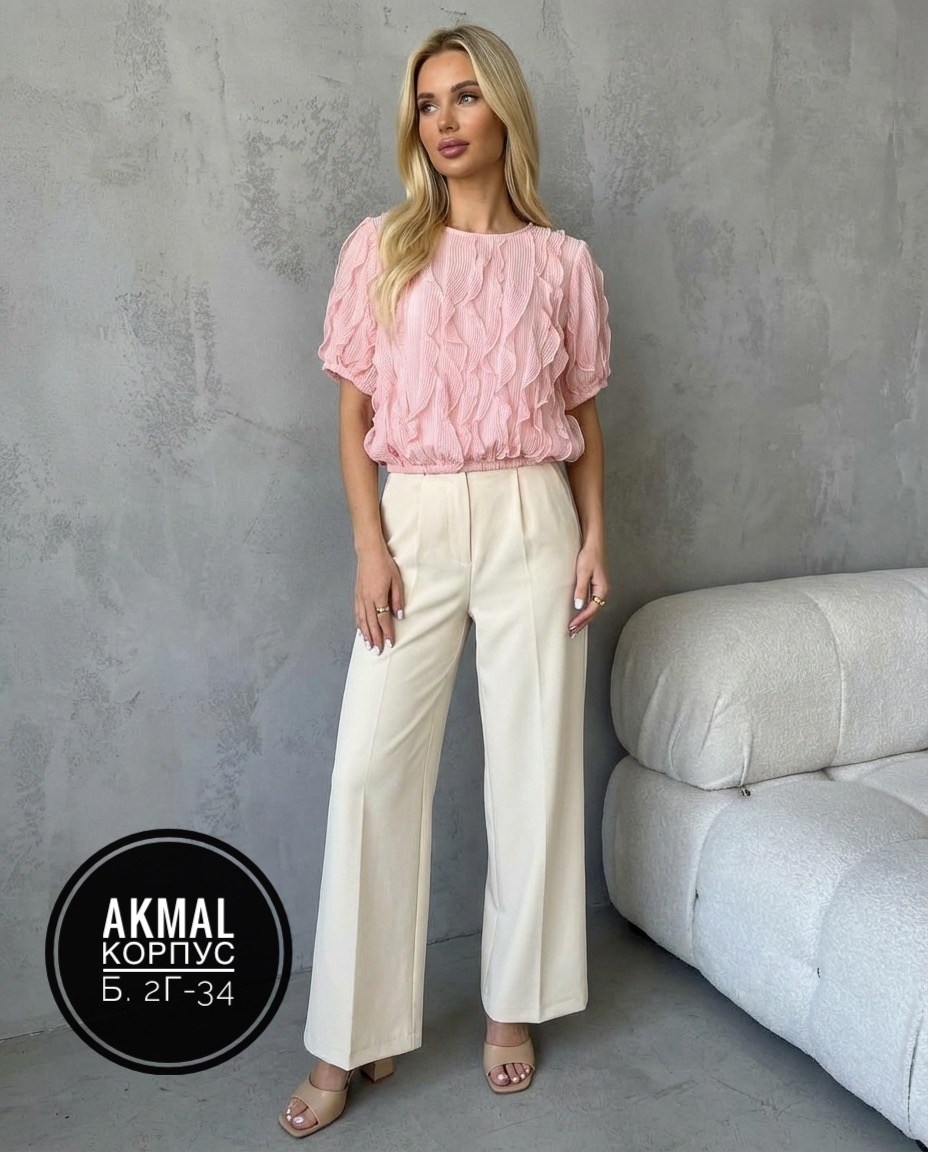 блузка легкая,блузка с рюшами,блуза,женская блузка,блузка с оборками