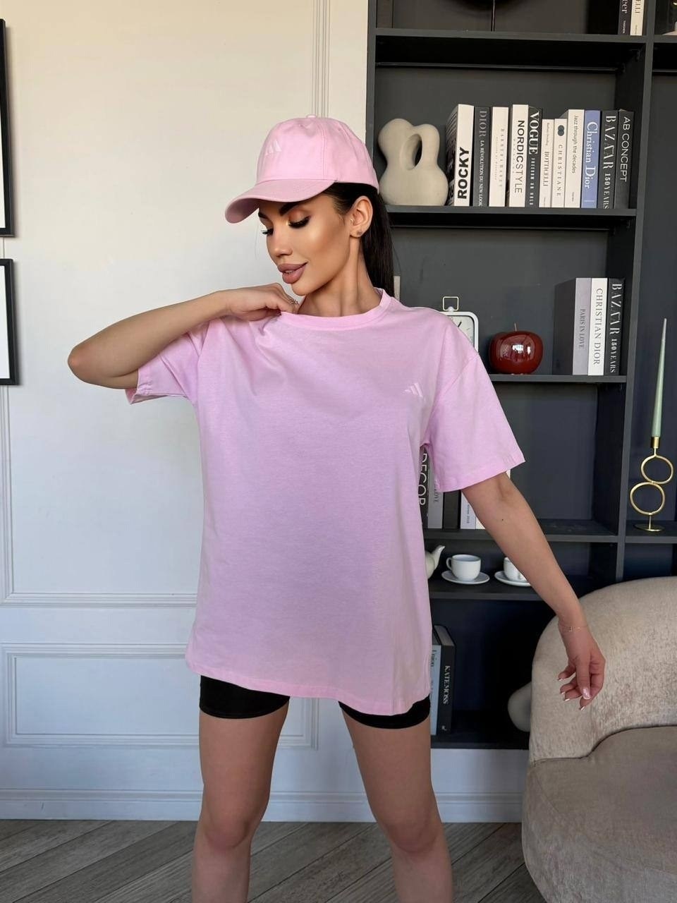 футболка оверсайз женская,футболка оверсайз розовая,футболка оверсайз lady mode цвет розовый,футболка оверсайз,футболки женская