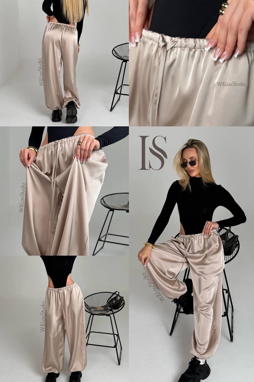 брюки шелковые,брюки эко,брюки серебро,брюки женские,брюки палаццо