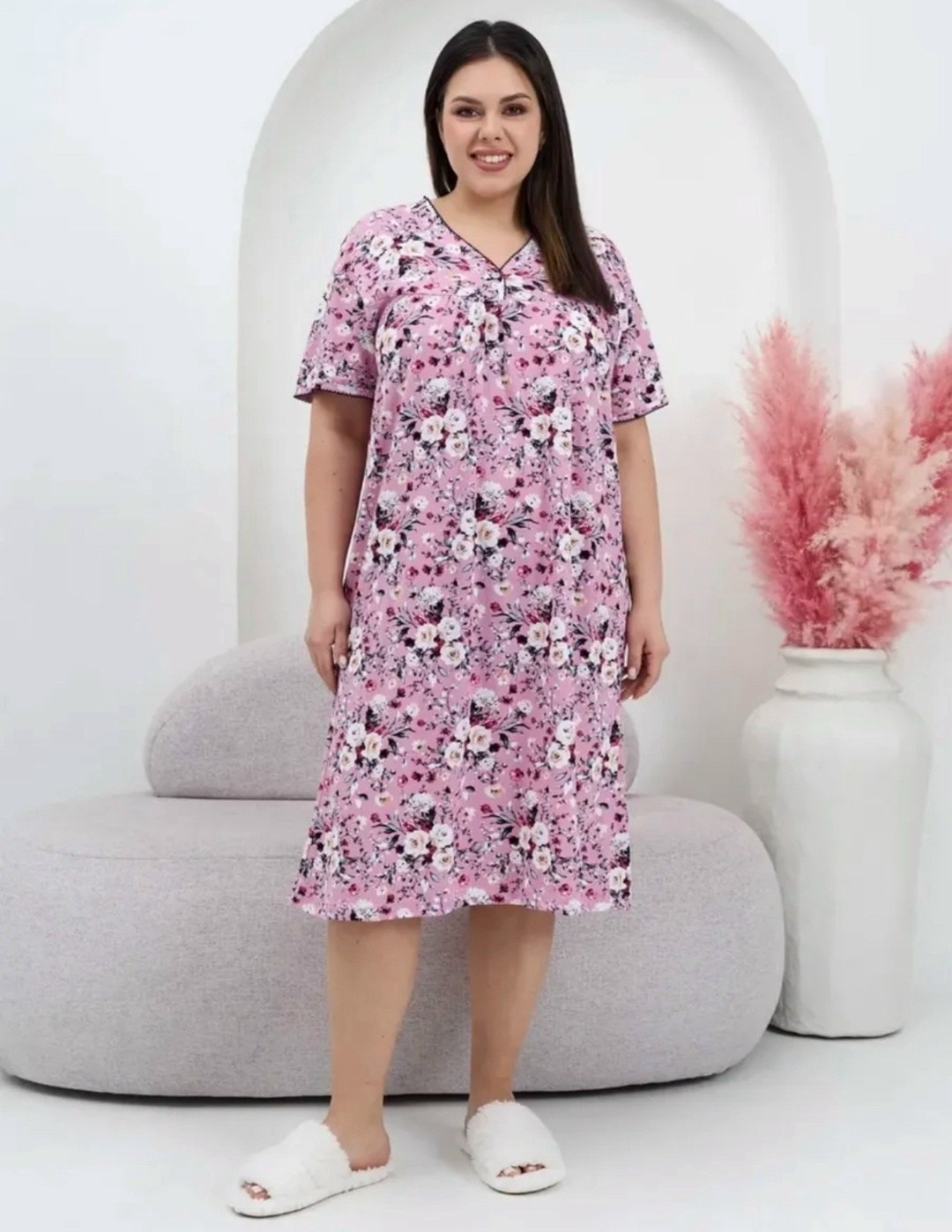 женская ночная сорочка,ночная сорочка,сорочка женская,халат женский,одежда больших размеров