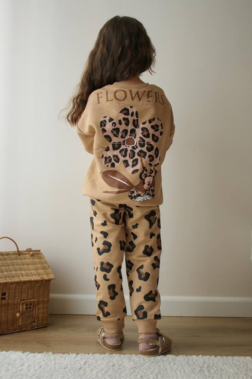 комплект одежды девочке,флисовые костюмы,детский флисовый костюм,детские костюмы,костюм тёплый детский с принтом минни маус mickey collection