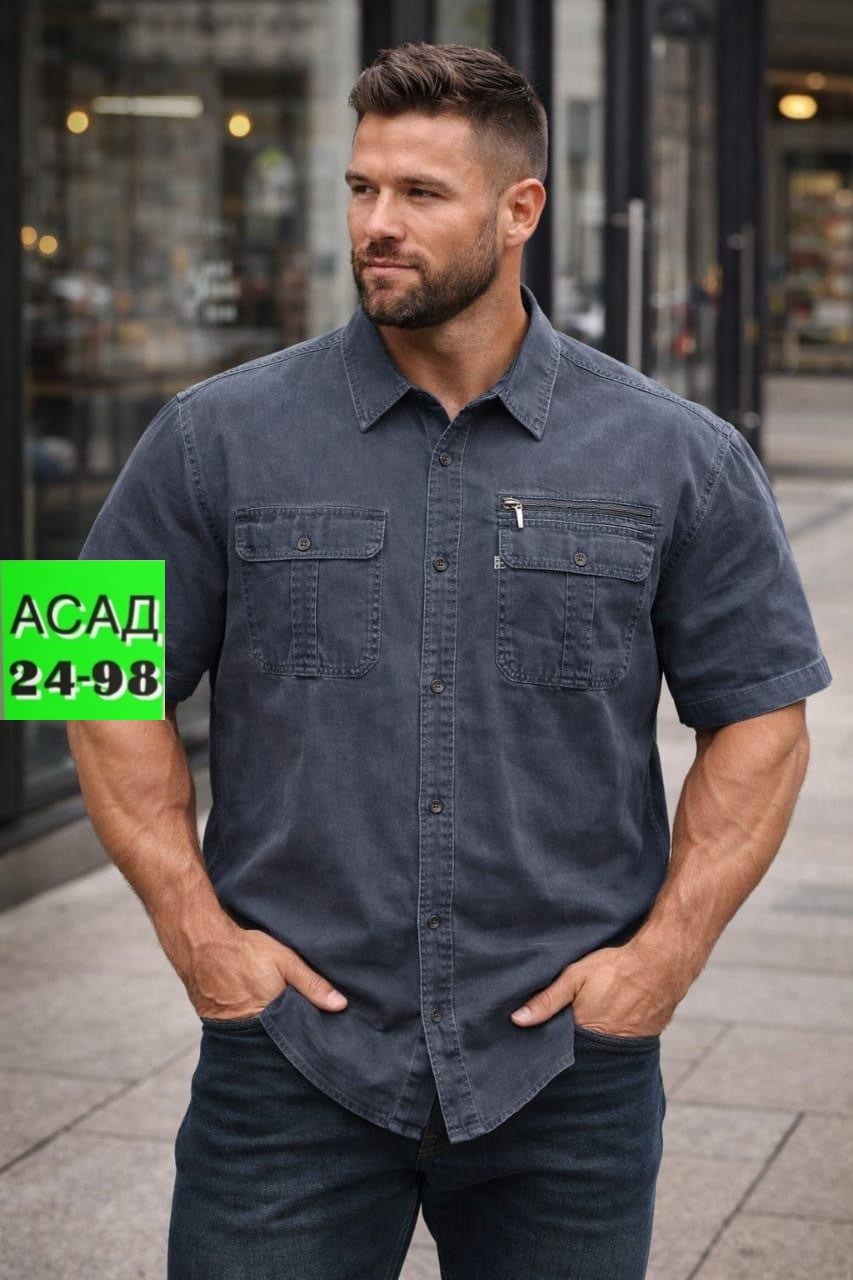 рубашка джинсовая мужская,рубашка мужская с короткими рукавами,рубашка мужская,рубашка мужская большие размеры,рубашка мужская с коротким рукавом большие размеры