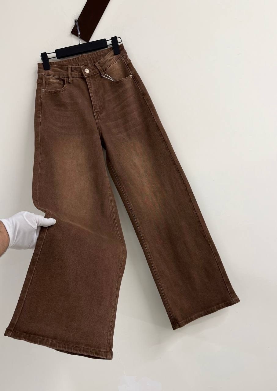 коричневые джинсы,джинсы широкие,коричневые джинсы женские,джинсы детские gloria jeans gjn027583 темно-коричневый,джинсы женские