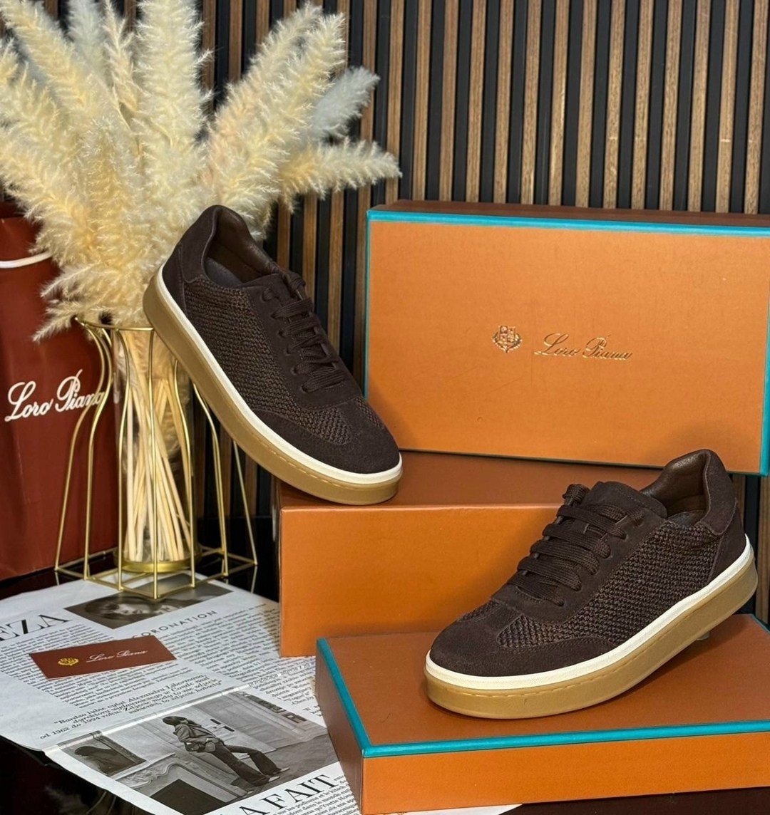 ,кроссовки loro piana,кеды loro piana,женские кроссовки из замши loro piana черные,мужские кроссовки
