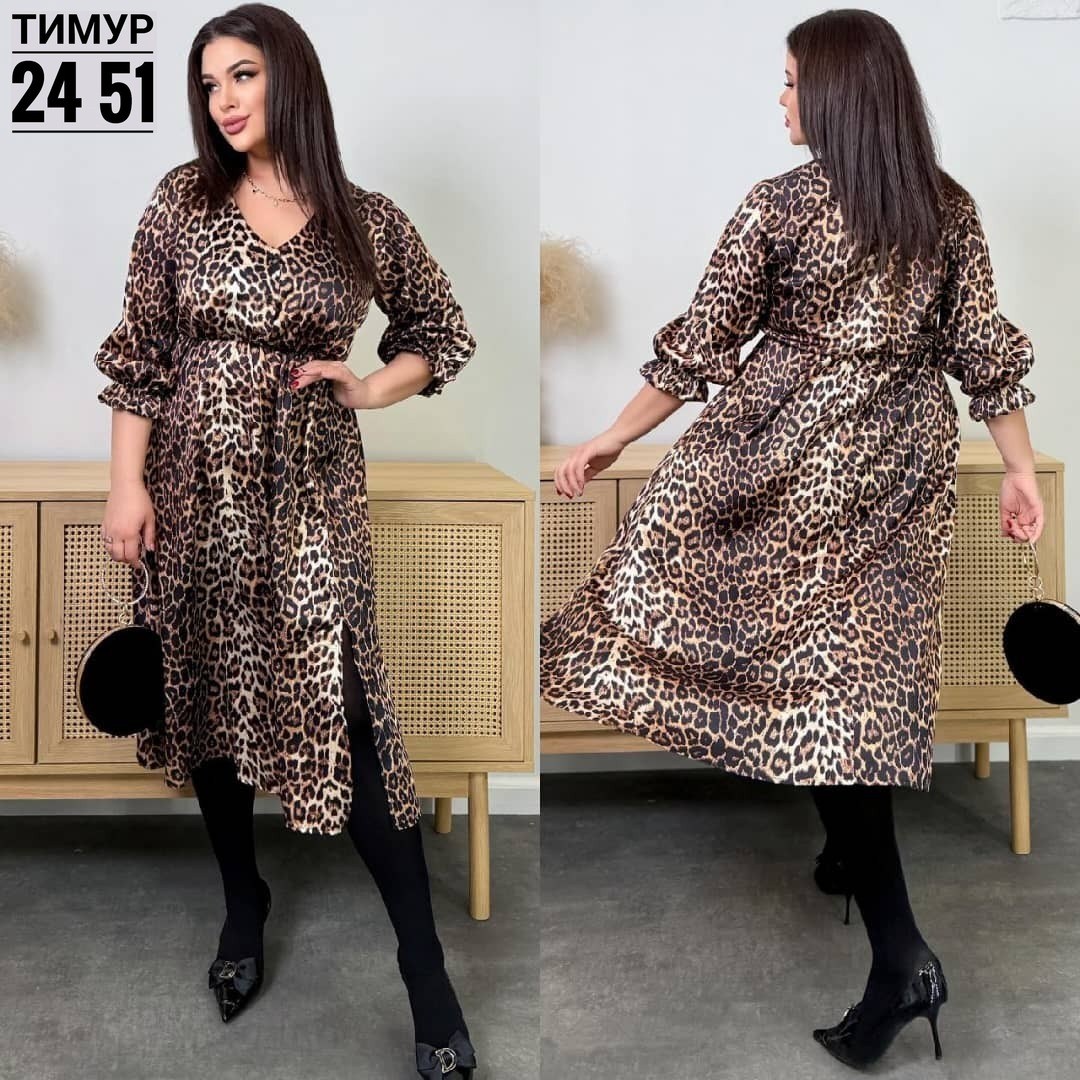платье женское прадо,женское платье лео,платье леопард,платье большемерят ткань прадо,платье прадо