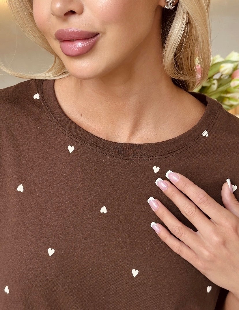 пижама с шортами и футболкой трикотажная demonic leon 388281932,пижама женская с шортами,пижама женская,стильная пижама,пижама с шортами