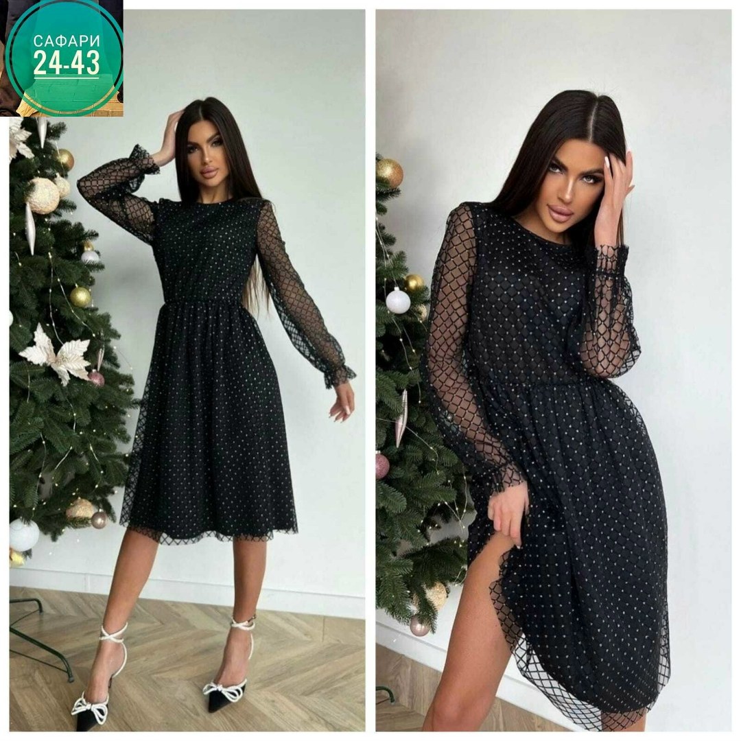 модные платья,платье черное,платье женское,платье yuliashvets цвет черный,платье сетка