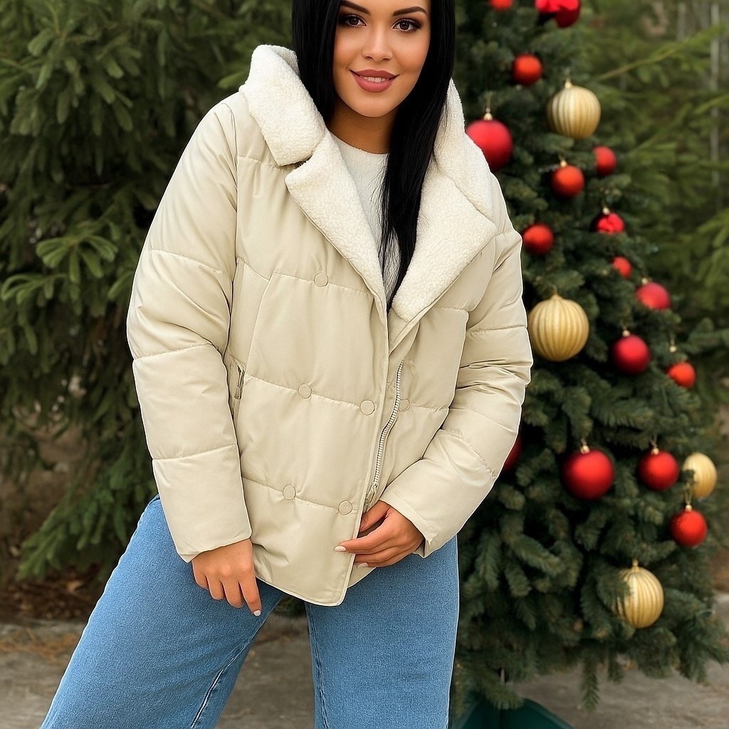 куртка зимняя теплая с капюшоном genevieve,куртка женская,женская зимняя куртка,куртка демисезонная,куртка