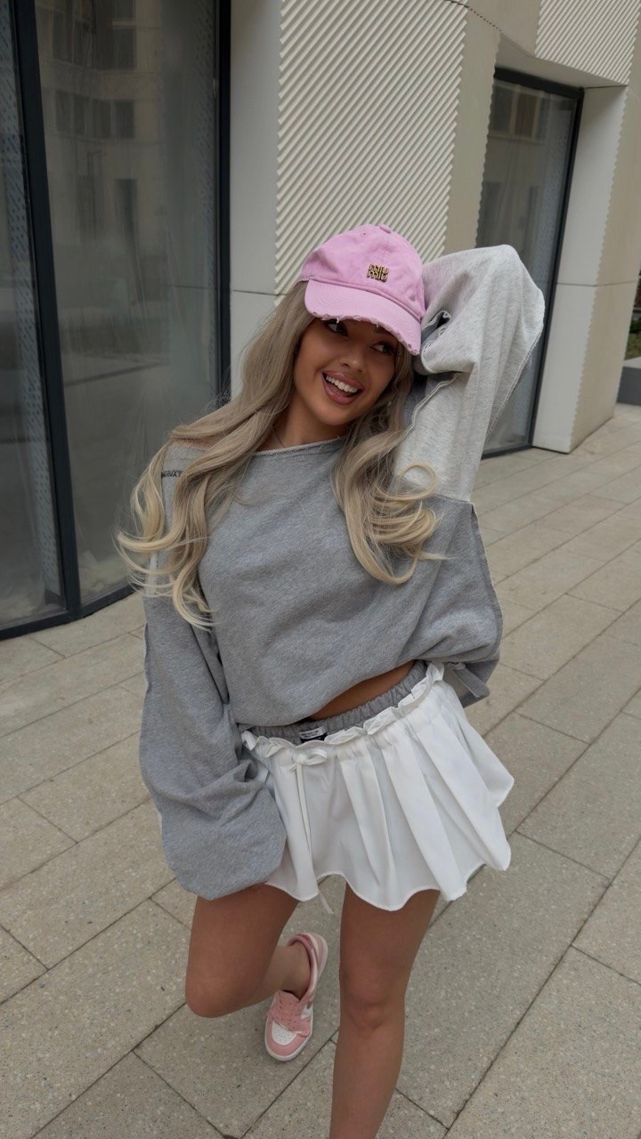 свитшот оверсайз,толстовка оверсайз,свитшот с юбкой,свитшот женская,свитшот женский оверсайз