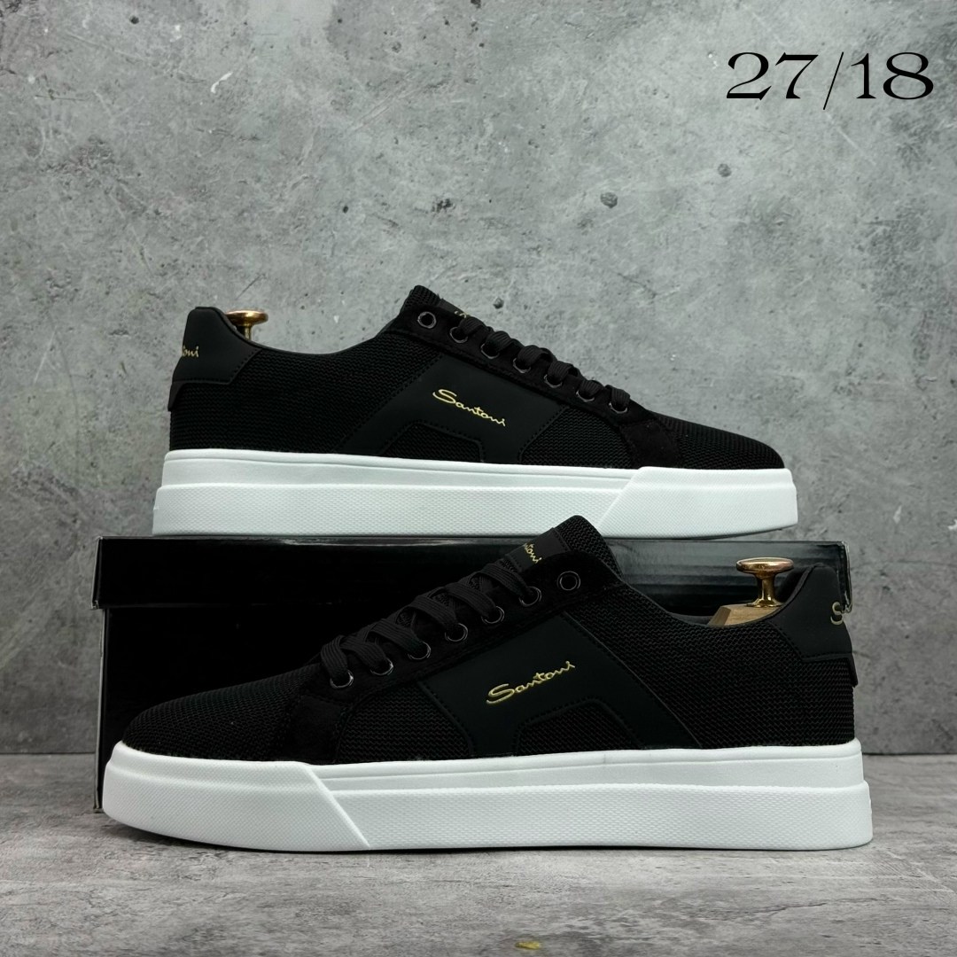 мужские кеды,кеды мужские santoni,,мужская ,кеды кожаные