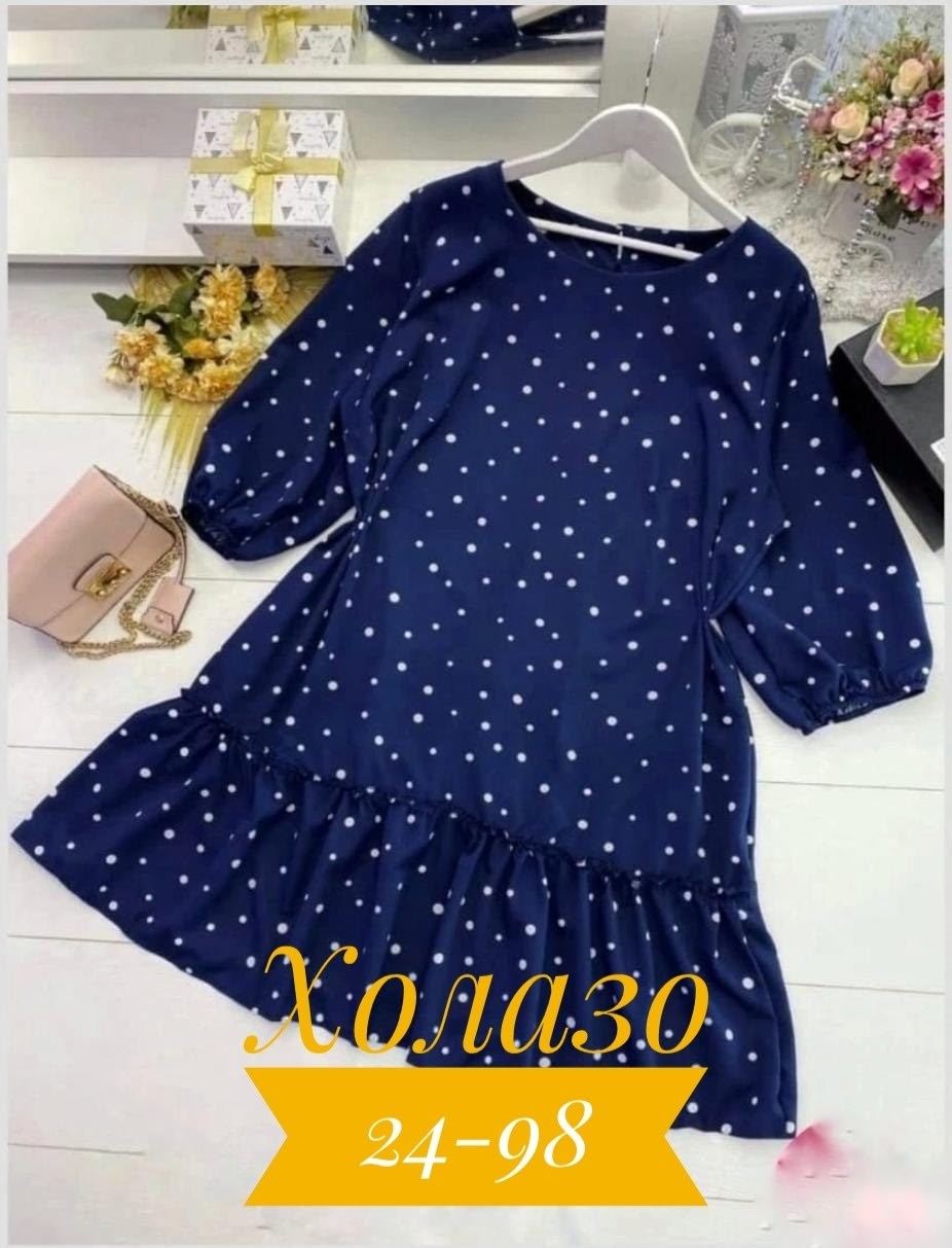 платье женское в горох,платье 👗,платье женской,женское платье мини,платья