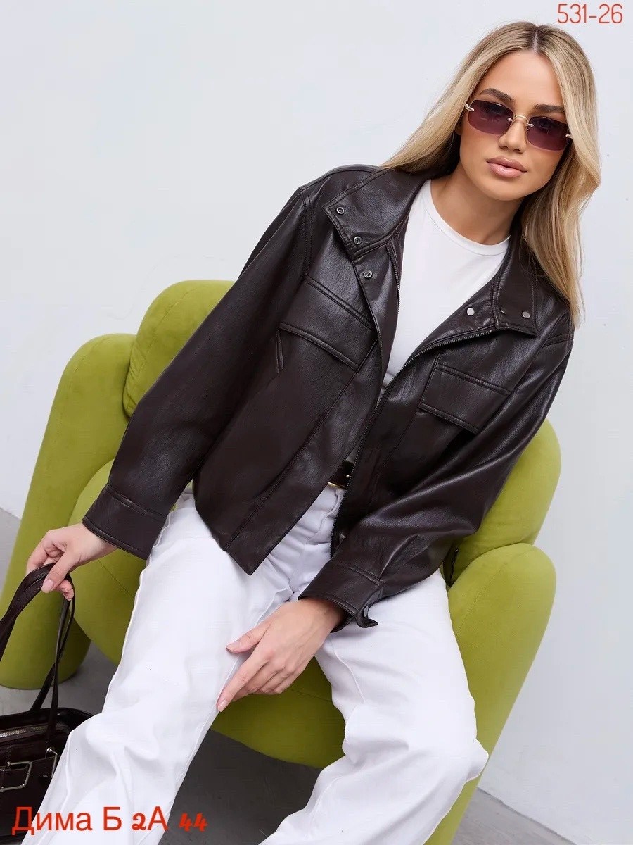 кожаная куртка,куртка бомбер оверсайз кожаная c&c fashion,куртка кожаная женская,куртка бомбер из экокожи emberens,кожаные куртки 2025 женские тренды