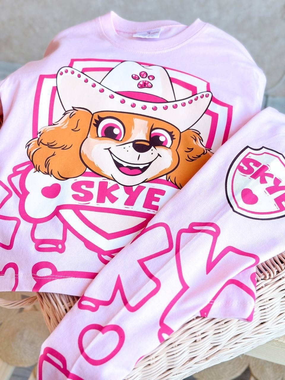 скай щенячий патруль,щенячий патруль костюм,пижама для девочек,пижама paw patrol,комплект одежды девочке