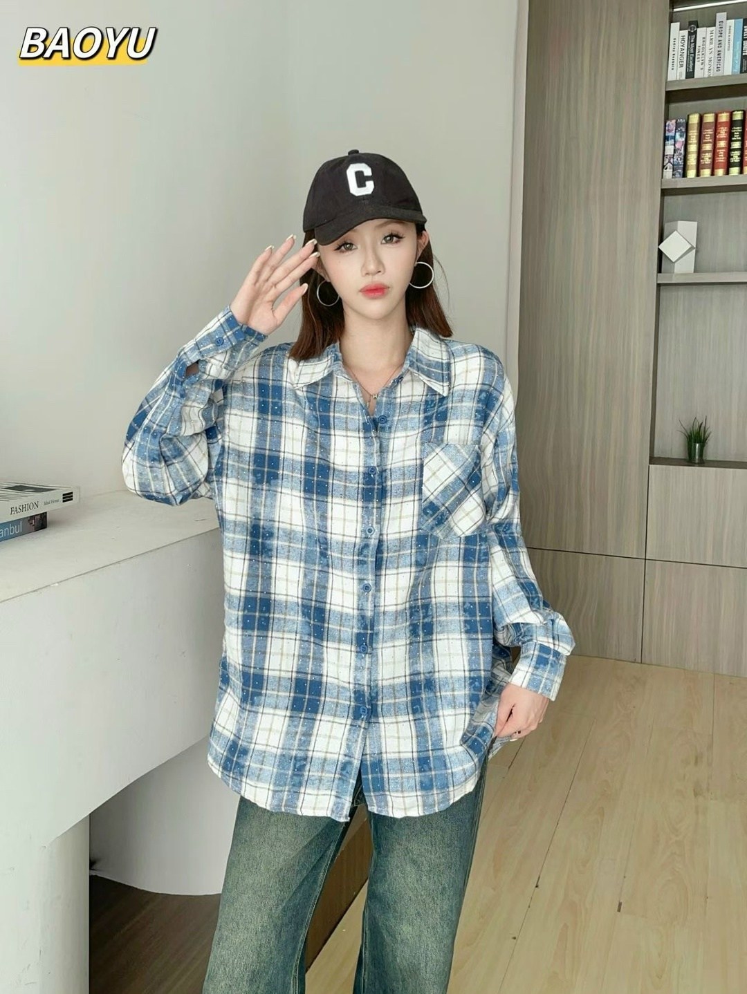 рубашка женская в клетку,женская рубашка клетчатая,женская рубашка оверсайз в клетку,клетчатая рубашка,рубашка женская в клетку с длинным рукавом