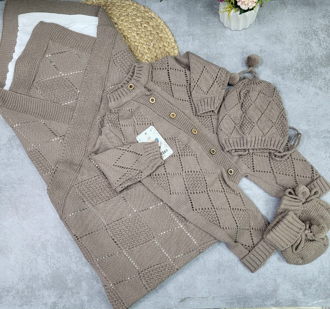 комплект на выписку,вязаный комбинезон для новорожденных комплект на выписку марусяка,комбинезон вязаный для малыша,комплект вязаный для новорожденных,комплект на выписку никабэби