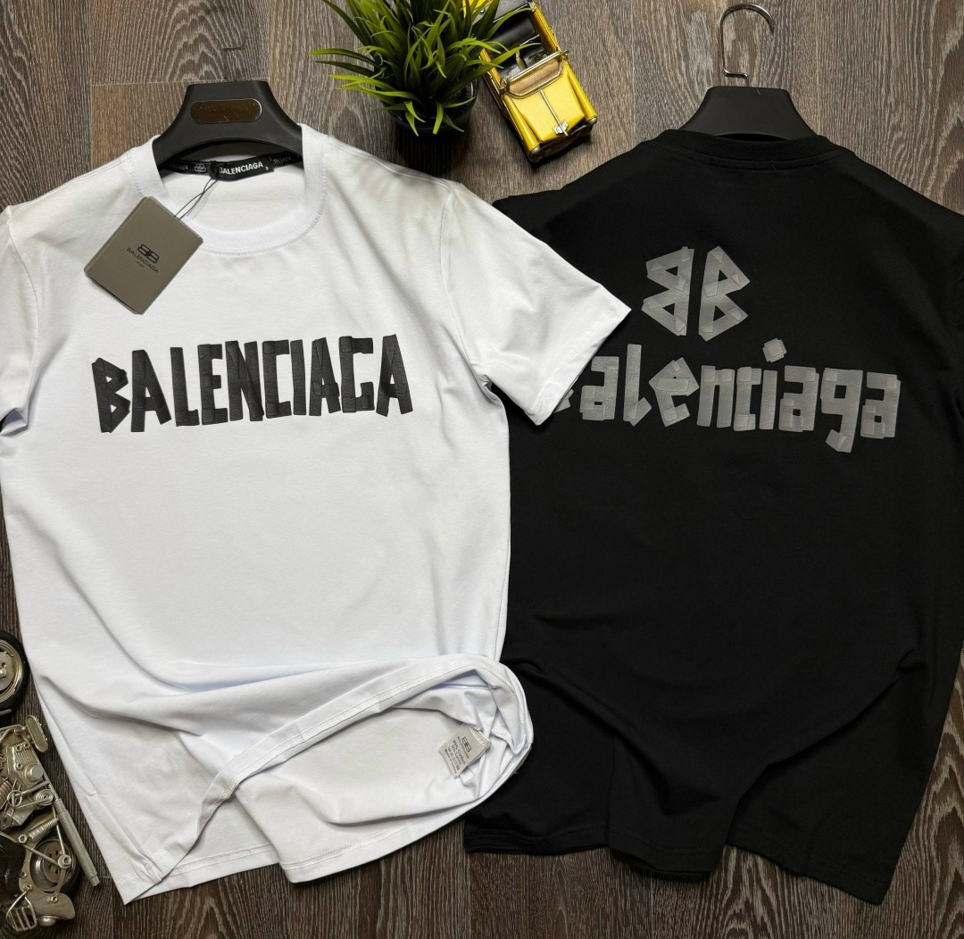 футболка balenciaga,футболка с коротким рукавом в стиле balenciaga,баленсиага кристобаль,футболки для мужчин