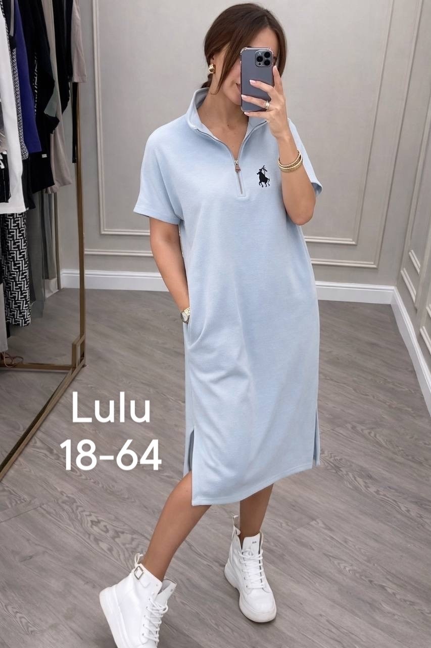 платье,трикотажное платье,спортивное платье женское,платье поло,платье поло миди