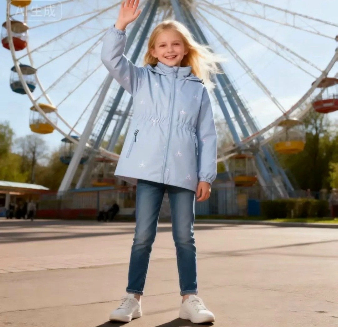 куртка демисезонная для девочек,плащ для девочек,ветровка для девочек,демисезонная куртка,плащ пеликан gzrm4268