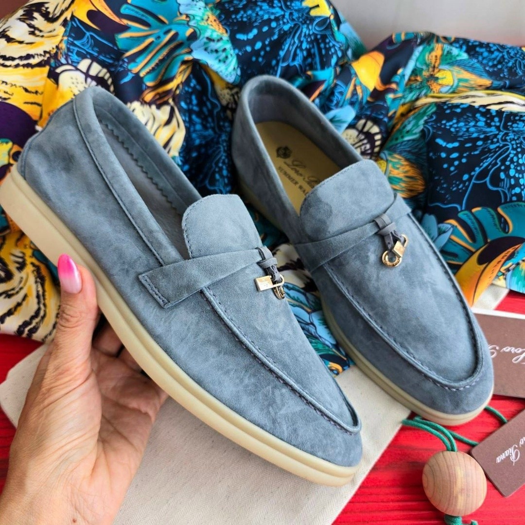 лоферы женские loro piana,женские замшевые серые лоферы loro piana open walk,замшевые лоферы loro piana,лоферы женские замшевые светло-серые лоро пиано,замшевые лоферы