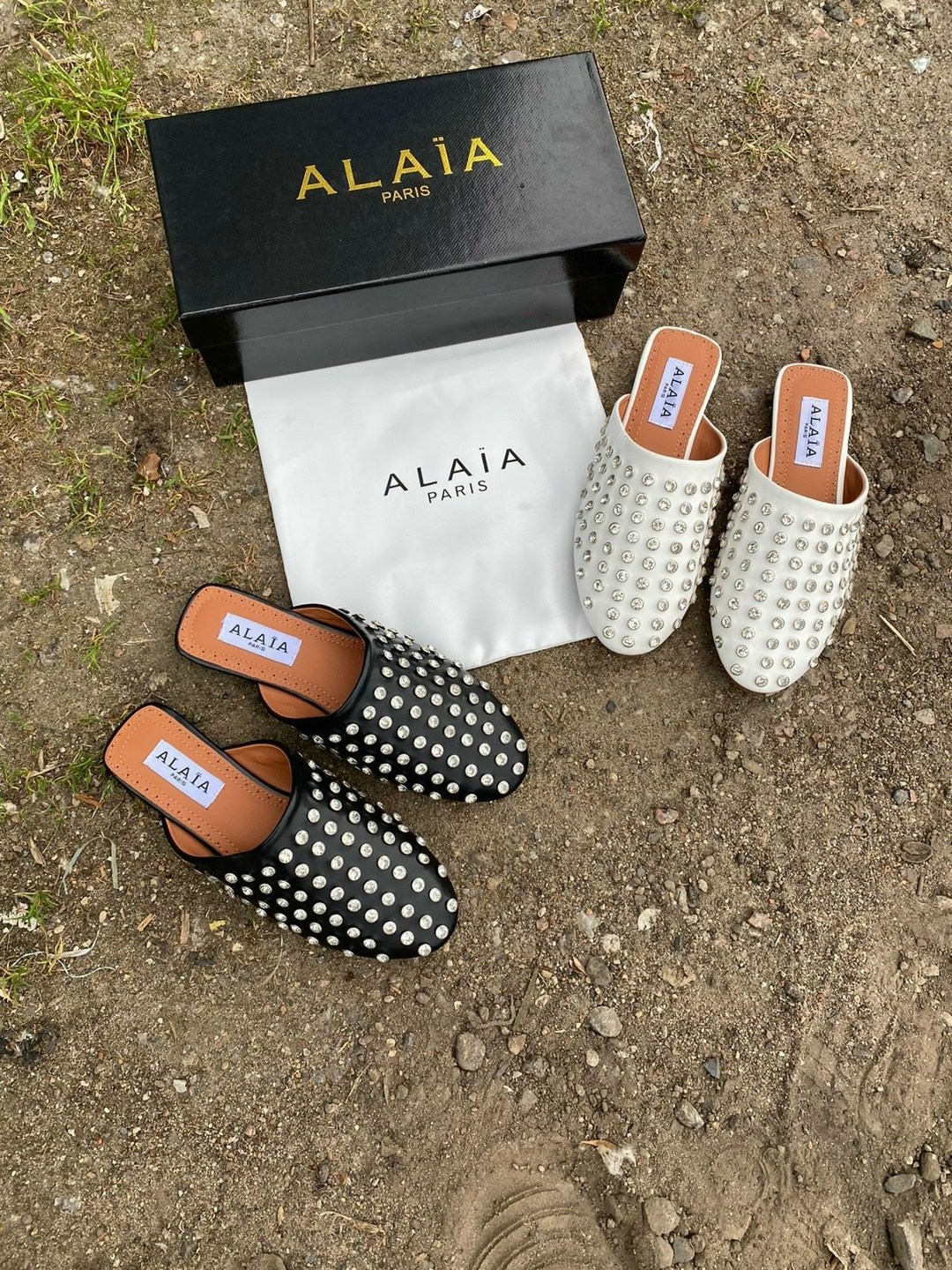 ,мюли женские,мюли alaia, женская,кожаные мюли