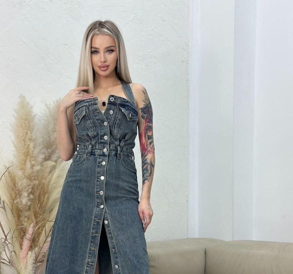 джинсовый сарафан,сарафан женский джинсовый,сарафан,сарафан женский,сарафан с пуговицами