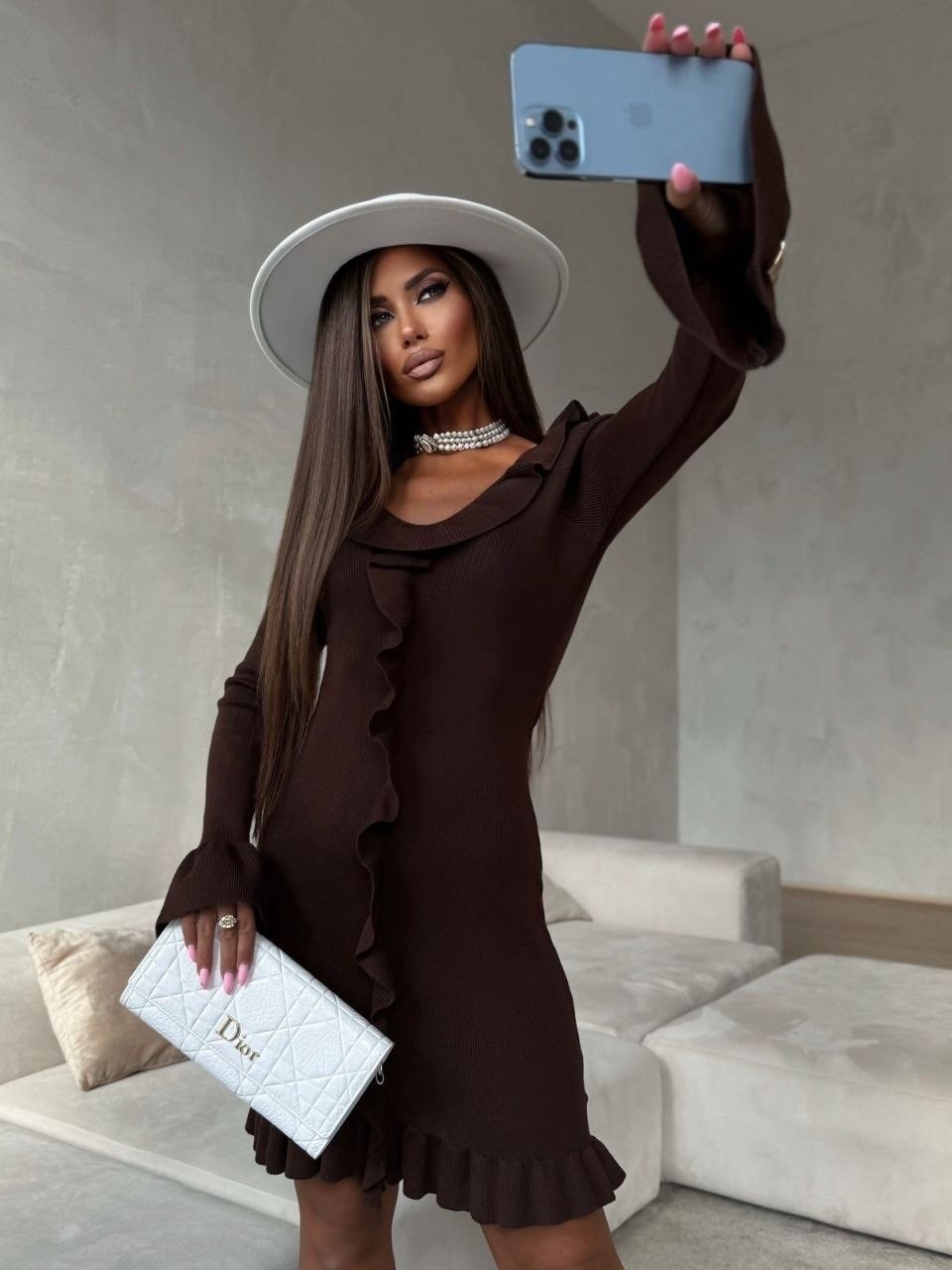 платье женское,трикотажное платье,платье трикотажное женское,платье трикотажное с рюшами,платье трикотажное с воланами