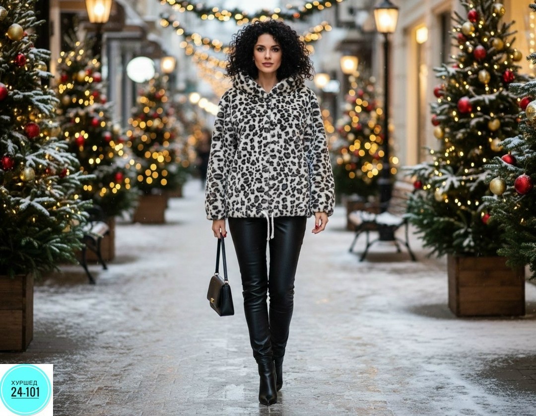 пуховик двусторонний,леопардовый пуховик,шуба искусственная,полупальто,зимняя куртка женская