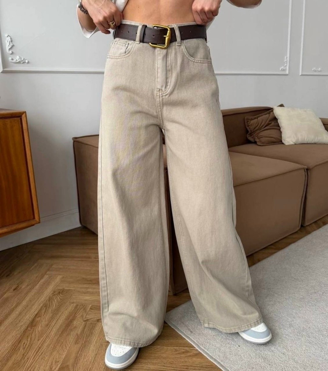 джинсы широкие,джинсы бежевые,широкие женские джинсы,женские джинсы,джинсы