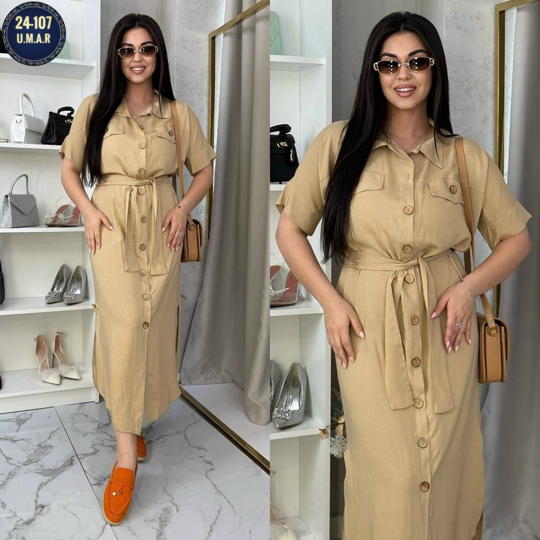 платье женское бежевое,платье лен,платье,женские повседневные платья,длинное платье