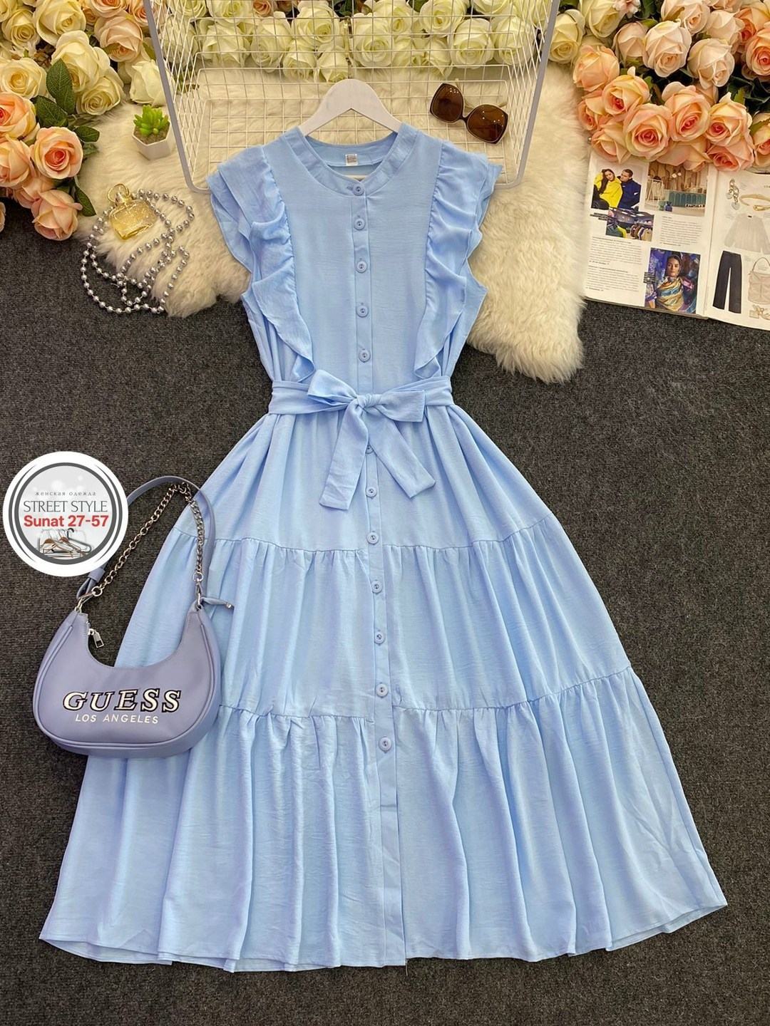 платья,платье летнее женское,платье стиль,голубое платье,