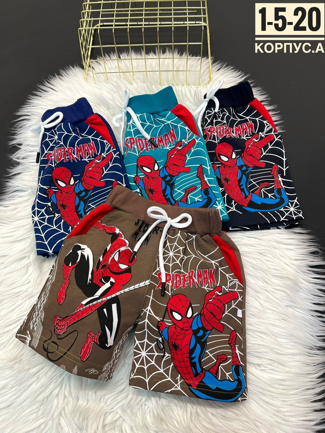 шорты для мальчик,шорты для малышей,шорты с принтом spider-man,шорты spider man,шорты человек паук