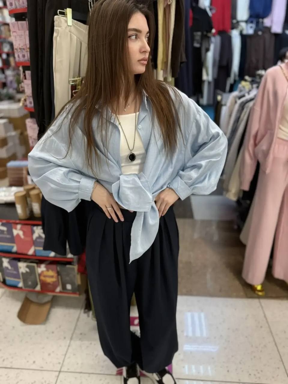 женская рубашка,рубашка женская с объемными рукавами milo collection,модная блузка,женская блузка,женские блузки и рубашки