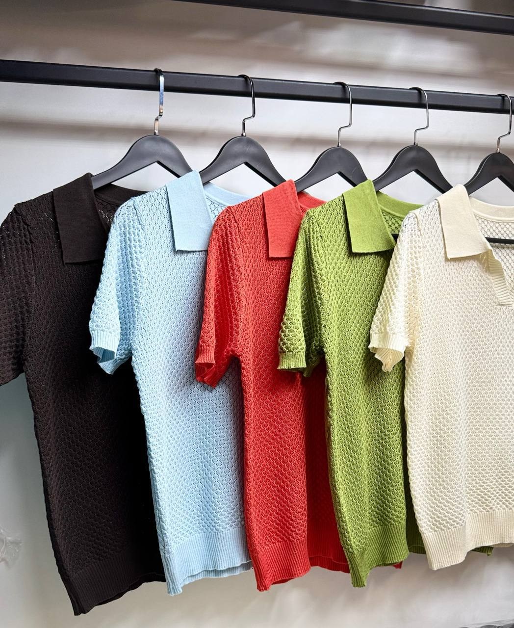 свитер поло,поло красное,поло вязаное,поло с воротником,поло